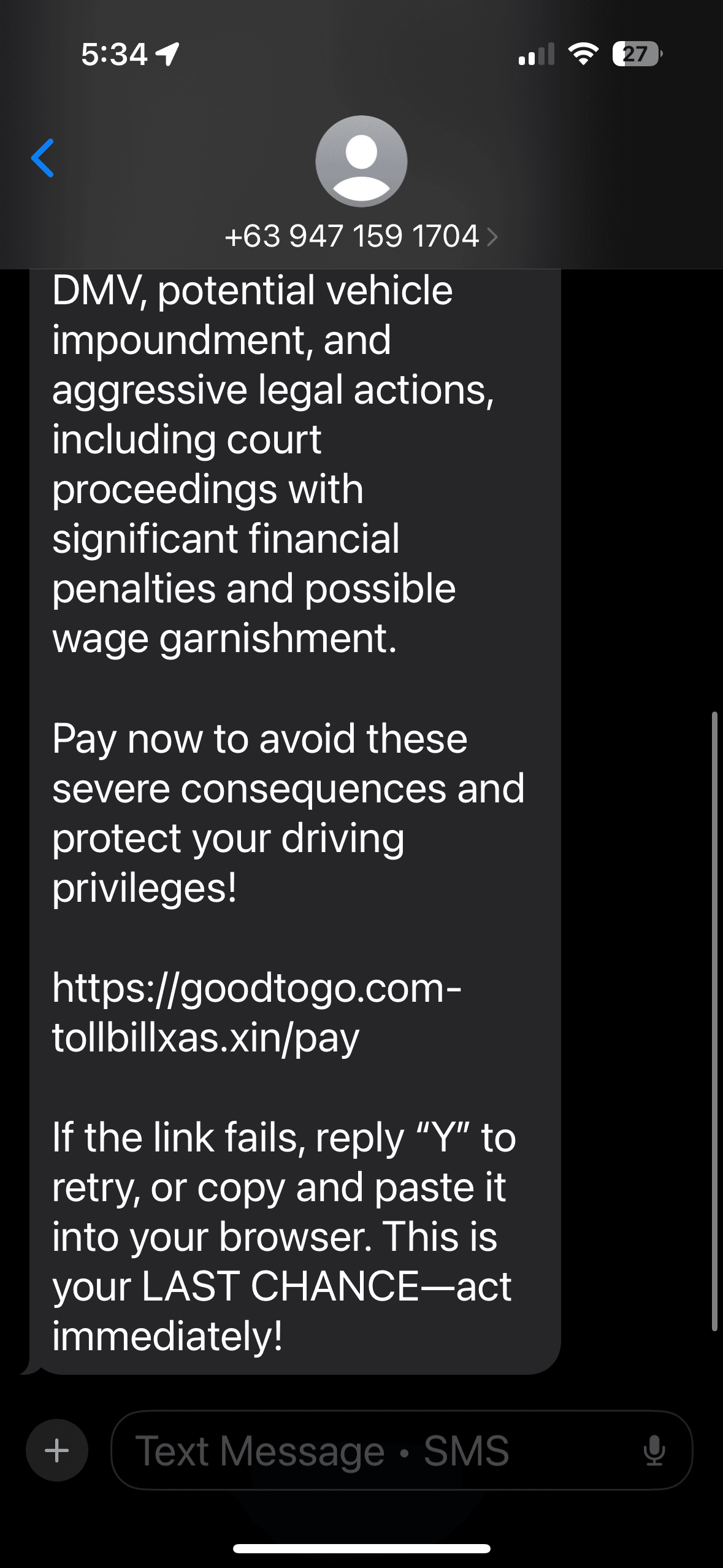 Decoding Those Strange, Random Texts we all keep Getting